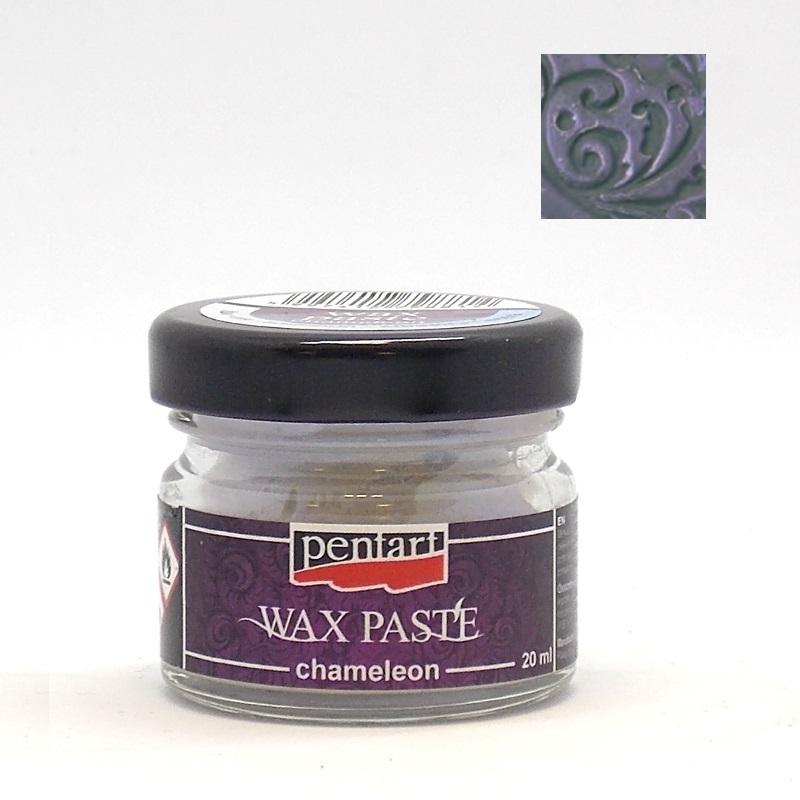 Pentart Wachspaste chamäleon 20ml - lila - Bastelschachtel - Pentart Wachspaste chamäleon 20ml - lila