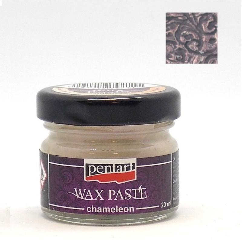 Pentart Wachspaste chamäleon 20ml - pfirsich - Bastelschachtel - Pentart Wachspaste chamäleon 20ml - pfirsich, pentart wax paste