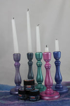 Pentart Wachspaste metallic 20ml - blau - Bastelschachtel