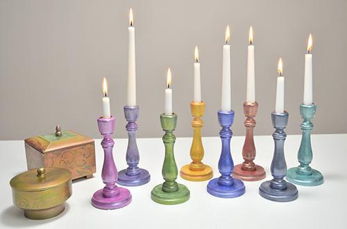 Pentart Wachspaste metallic 20ml - grün - Bastelschachtel