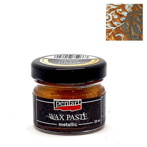 Pentart Wachspaste metallic 20ml - honiggold - Bastelschachtel - Pentart Wachspaste metallic 20ml - honiggold pentart wax paste