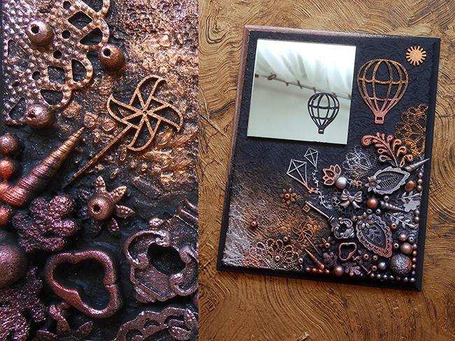 Pentart Wachspaste metallic 20ml - kupfer - Bastelschachtel