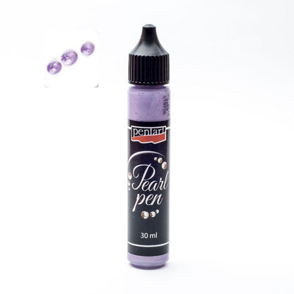 Pentart Perlenstift 30ml - lila - Bastelschachtel - Pentart Perlenstift 30ml - lila