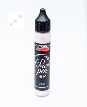 Pentart Perlenstift 30ml - zuckerwatte - Bastelschachtel - Pentart Perlenstift 30ml - zuckerwatte
