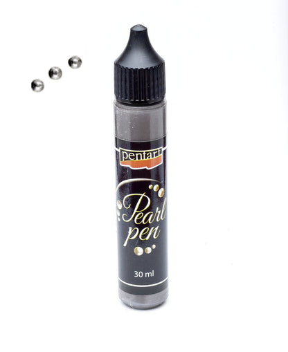 Pentart Perlenstift 30ml - graphit - Bastelschachtel - Pentart Perlenstift 30ml - graphit