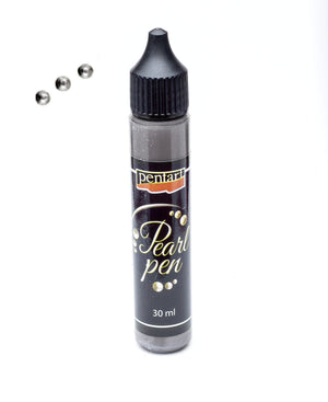 Pentart Perlenstift 30ml - graphit - Bastelschachtel - Pentart Perlenstift 30ml - graphit