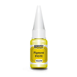 Pigment Paste 20ml - gelb - Bastelschachtel - Pigment Paste 20ml - gelb