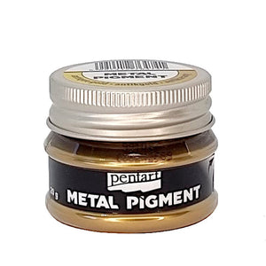 Pentart Metall Pigment 20g - antikgold - Bastelschachtel - Pentart Metall Pigment 20g - antikgold