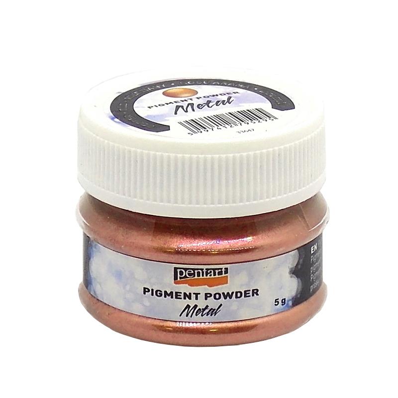 Pentart Pigmentpulver metallic 6g - bronze - Bastelschachtel - Pentart Pigmentpulver metallic 6g - bronze