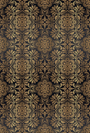 Reispapier A3 - Oriental flower pattern - Bastelschachtel - Reispapier A3 - Oriental flower pattern