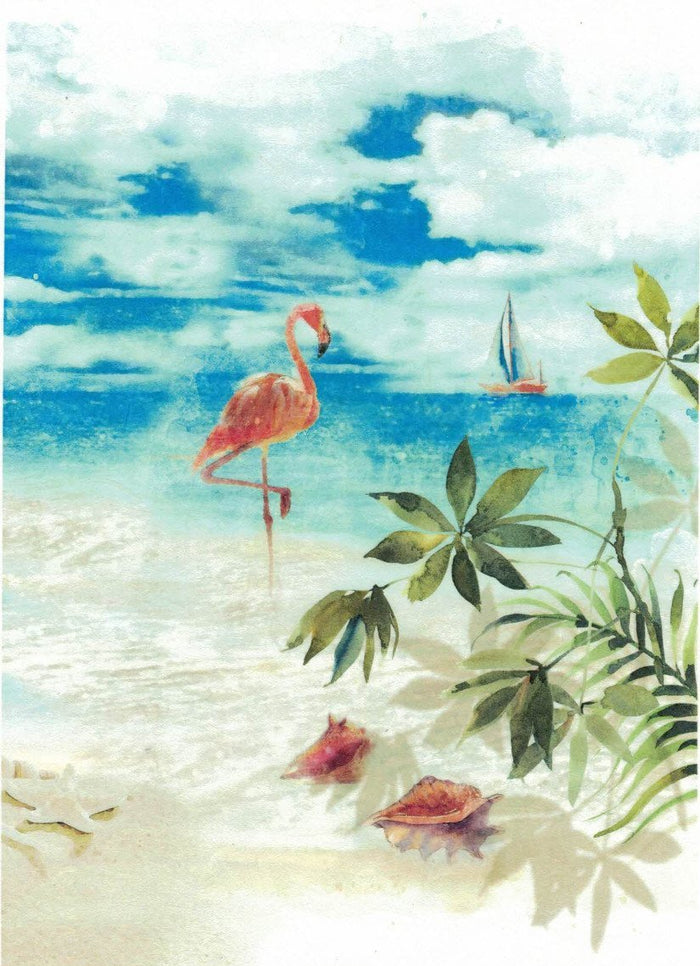 Reispapier A4 - Caribic dream