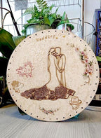 Reispapier A4 - Rose garlands - Bastelschachtel