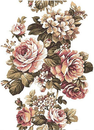 Reispapier A4 - Vintage Blumen - Bastelschachtel - Reispapier A4 - Vintage Blumen