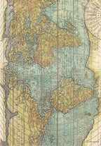 Reispapier Selection A4 - Around the world - Bastelschachtel