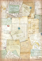 Reispapier Selection A4 - Around the world - Bastelschachtel