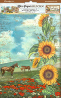 Reispapier Selection A4 - Sunflower Art - Bastelschachtel
