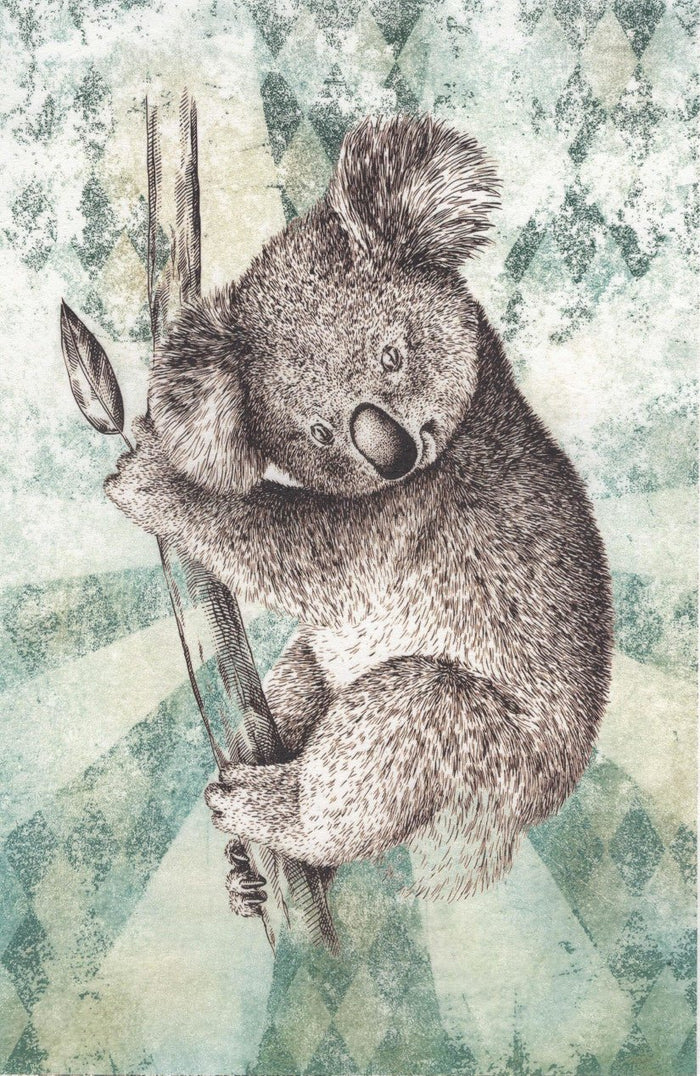 Reispapier A4 - Koala