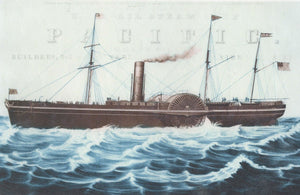 Reispapier A4 - Steamship - Bastelschachtel - Reispapier A4 - Steamship