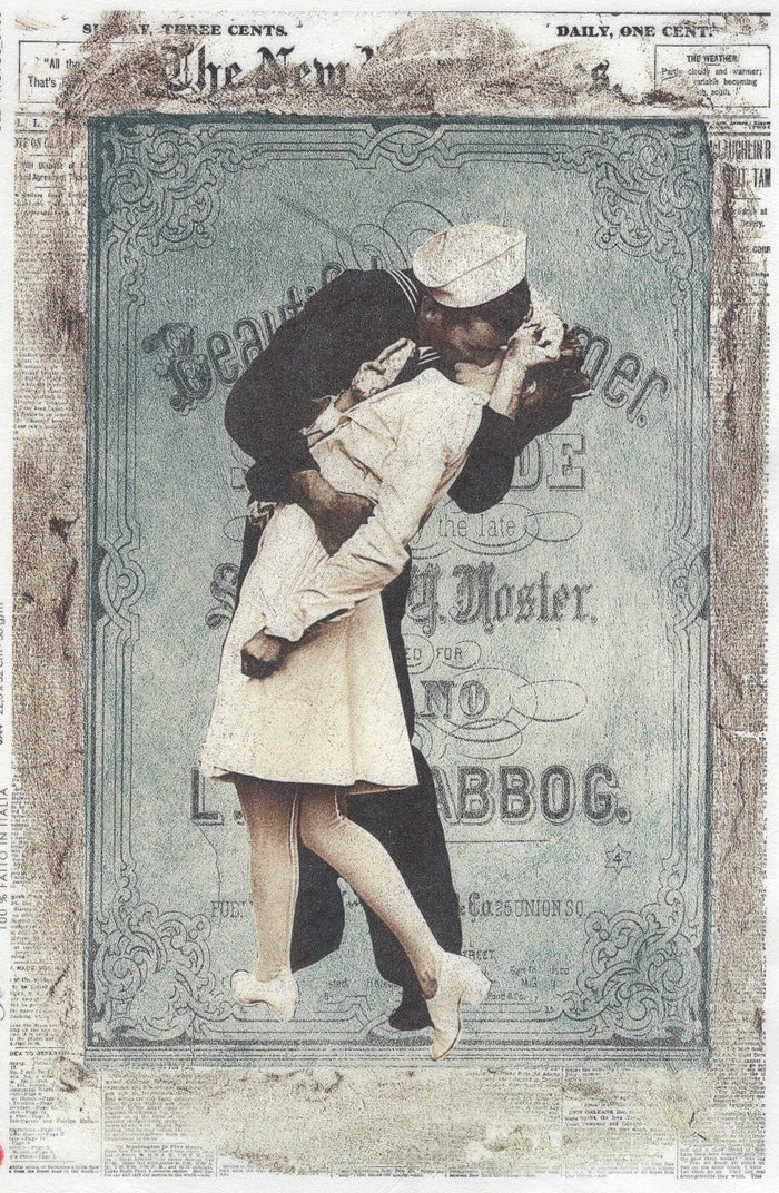 Reispapier A4 - The kiss