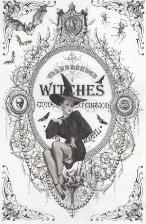 Reispapier A4 - Witches - Bastelschachtel - Reispapier A4 - Witches