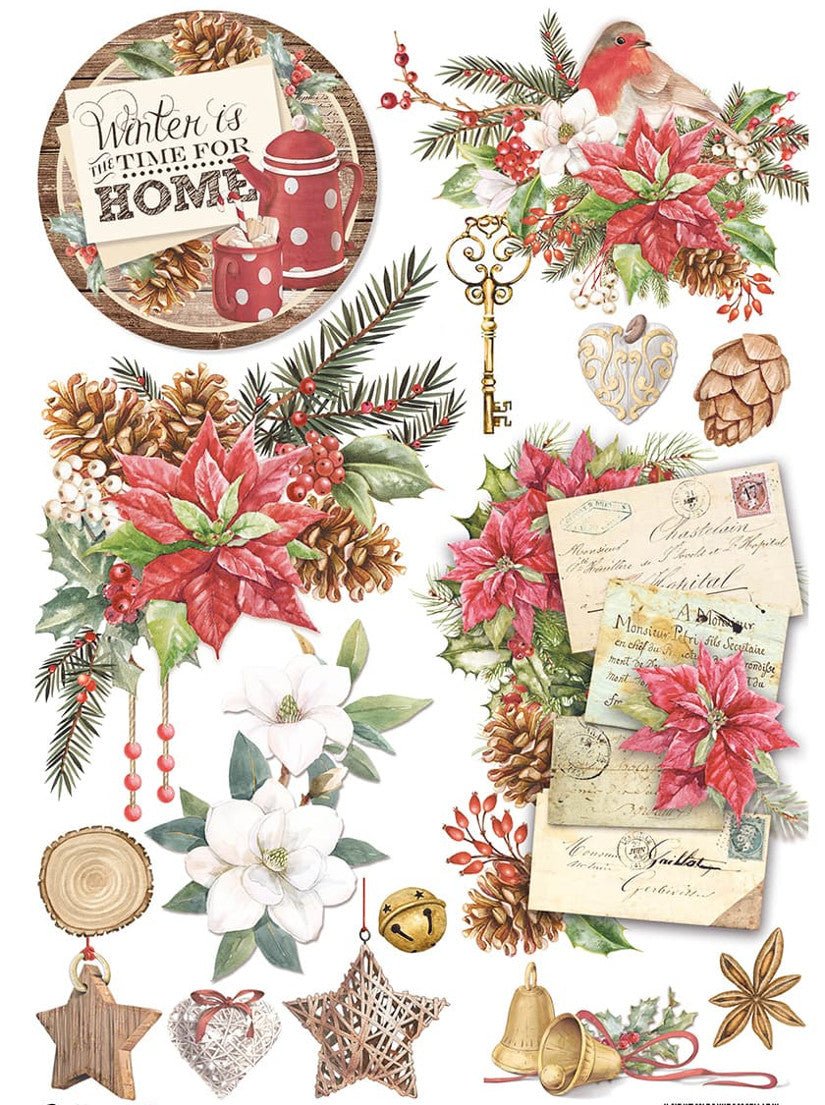 Reispapier A4 - Home decorations - Bastelschachtel - Reispapier A4 - Home decorations