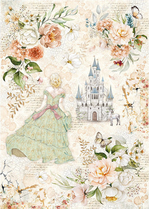 Reispapier A4 - Your fairy tale - Bastelschachtel - Reispapier A4 - Your fairy tale