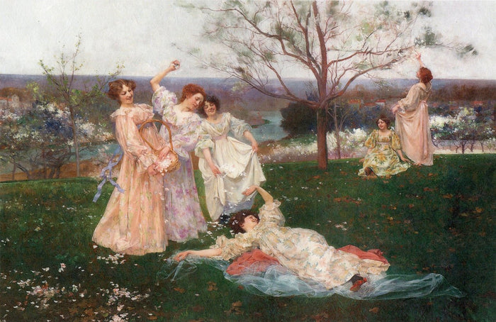 Reispapier A4 - Spring joy