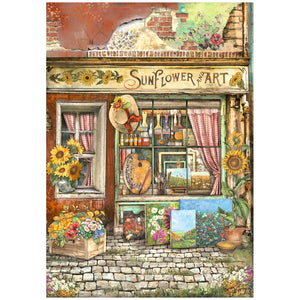 Reispapier A4 - Sunflower Art - Shop - Bastelschachtel - Reispapier A4 - Sunflower Art - Shop