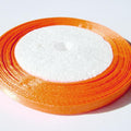 Satinband uni 6mm orange - Bastelschachtel