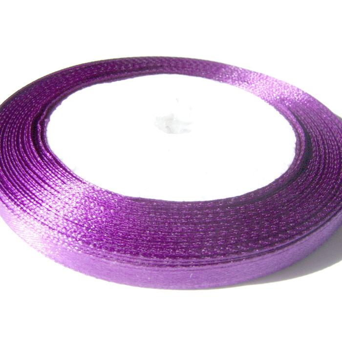 Satinband uni 6mm viola - Bastelschachtel