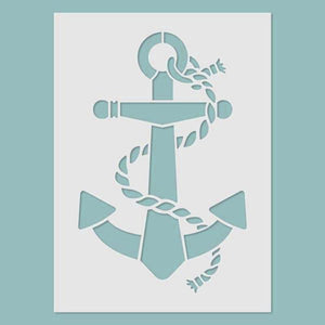 Schablone 14,5x20cm - Anchor - Bastelschachtel - Schablone 14,5x20cm - Anchor