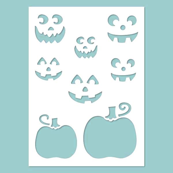 Schablone 14,5x20cm - Halloween 02.