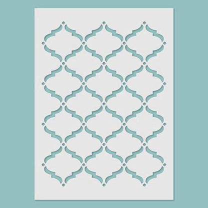 Schablone 14,5x20cm - Marrakesh - Bastelschachtel - Schablone 14,5x20cm - Marrakesh