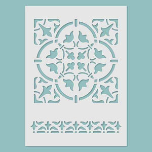 Schablone 14,5x20cm - Orient 03. - Bastelschachtel - Schablone 14,5x20cm - Orient 03.