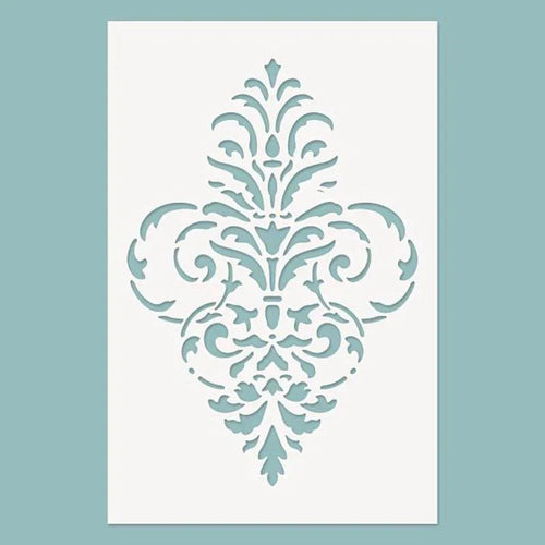 Schablone 19,5x30cm - Baroque motive - Bastelschachtel