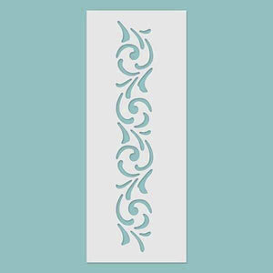 Schablone 9,5x24cm - Bordüre Nr. 01 - Bastelschachtel - Schablone 9,5x24cm - Bordüre Nr. 01