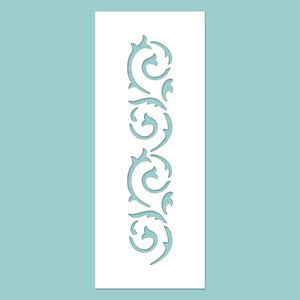 Schablone 9,5x24cm - Bordüre Nr. 02 - Bastelschachtel - Schablone 9,5x24cm - Bordüre Nr. 02