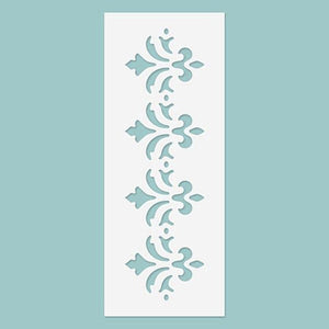 Schablone 9,5x24cm - Bordüre Nr. 03 - Bastelschachtel - Schablone 9,5x24cm - Bordüre Nr. 03