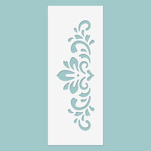 Schablone 9,5x24cm - Bordüre Nr. 05 - Bastelschachtel - Schablone 9,5x24cm - Bordüre Nr. 05