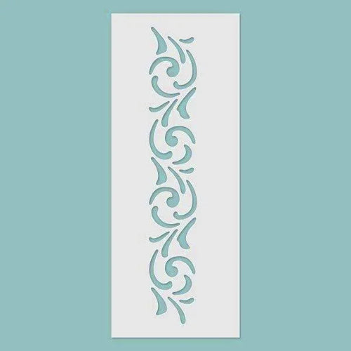 Schablone 9,5x24cm - Bordüre Nr. 01 - Bastelschachtel