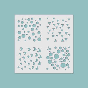 Schablone Media 14,5x14,5cm - Nr. 006 - Bastelschachtel - Schablone Media 14,5x14,5cm - Nr. 006