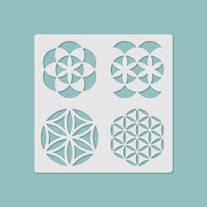 Schablone Media 14,5x14,5cm - Nr. 009 - Bastelschachtel - Schablone Media 14,5x14,5cm - Nr. 009