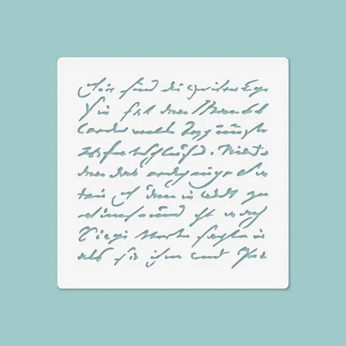 Schablone Media 14,5x14,5cm - Nr. 020 - Bastelschachtel