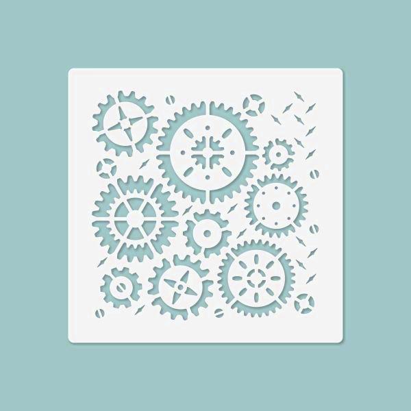 Schablone Media 14,5x14,5cm - Nr. 021 - Bastelschachtel