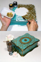 Schablone Media 14,5x14,5cm - Nr. 022 - Bastelschachtel