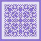 Schablone Media groß 30x30cm - Nr. 007 - Bastelschachtel