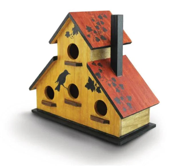 Schablone selbstklebend 14,8x21cm - Vögel - Bastelschachtel