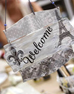 Schablone - Sweet home - Bastelschachtel