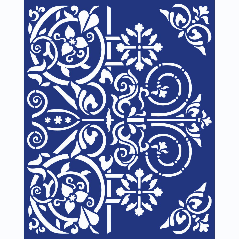 Schablone 20x25cm - Magic Forest - Door ornaments - Bastelschachtel - Schablone 20x25cm - Magic Forest - Door ornaments