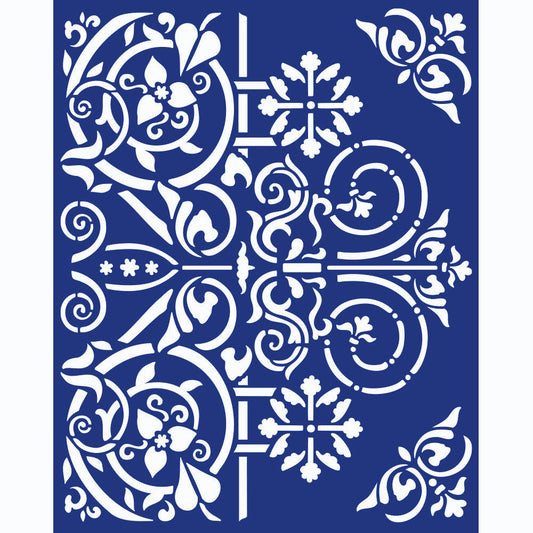 Schablone 20x25cm - Magic Forest - Door ornaments - Bastelschachtel - Schablone 20x25cm - Magic Forest - Door ornaments